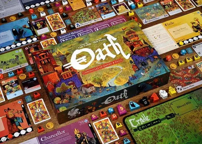 Настільна гра Leder Games Присяга: Хроніки імперії та вигнання (Oath: Chronicles of Empire and Exile) (англ.) (LED03000) - фото 2