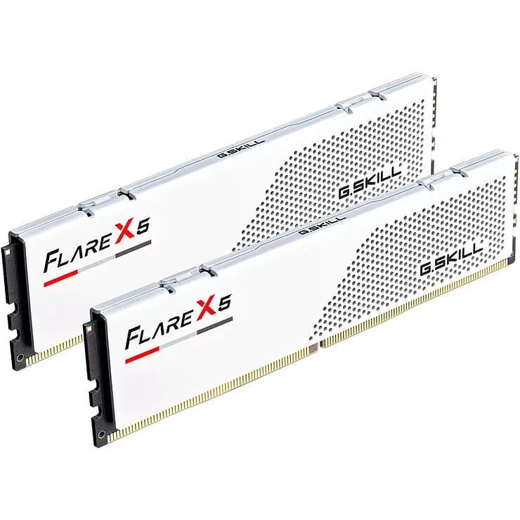 Модуль пам'яті G.Skill DDR5 32GB (2x16) Flare X5 6000Mhz White AMD EXPO (F5-6000J2836G16GX2-FX5W) - фото 2