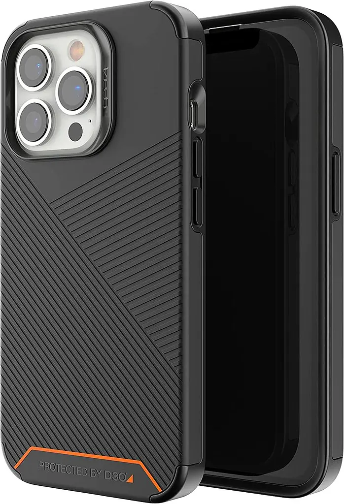 Оригинальный противоударный чехол для iPhone 13 Pro Max Gear4 Denali MagSafe Black 702008217 - фото 5