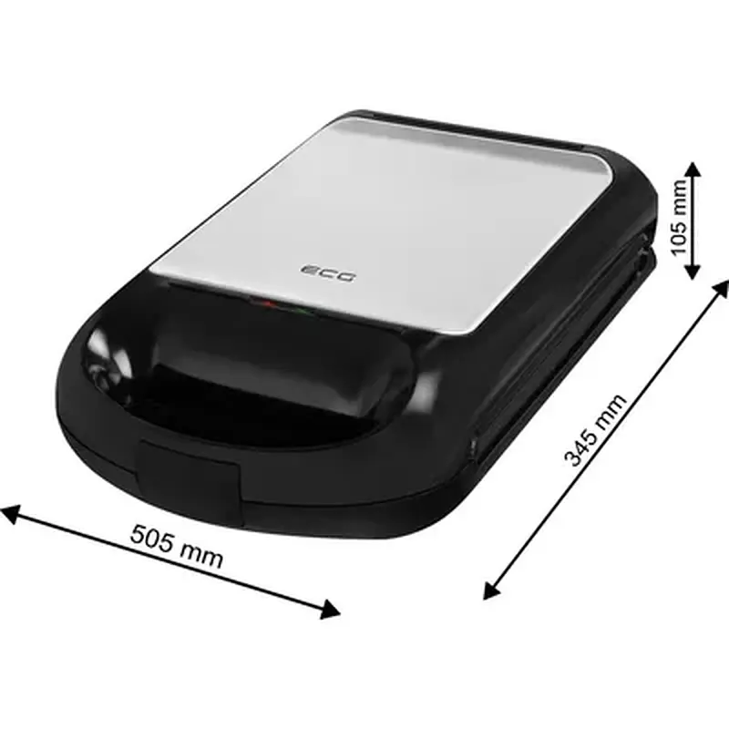 Бутербродниця ECG S 4310 QUATTRE - фото 7