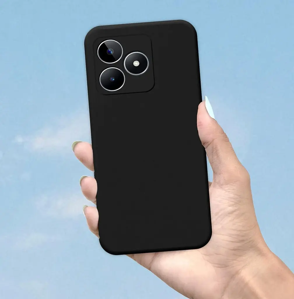 Силіконовий чохол BeCover для Realme Note 50 Black (711181) - фото 3