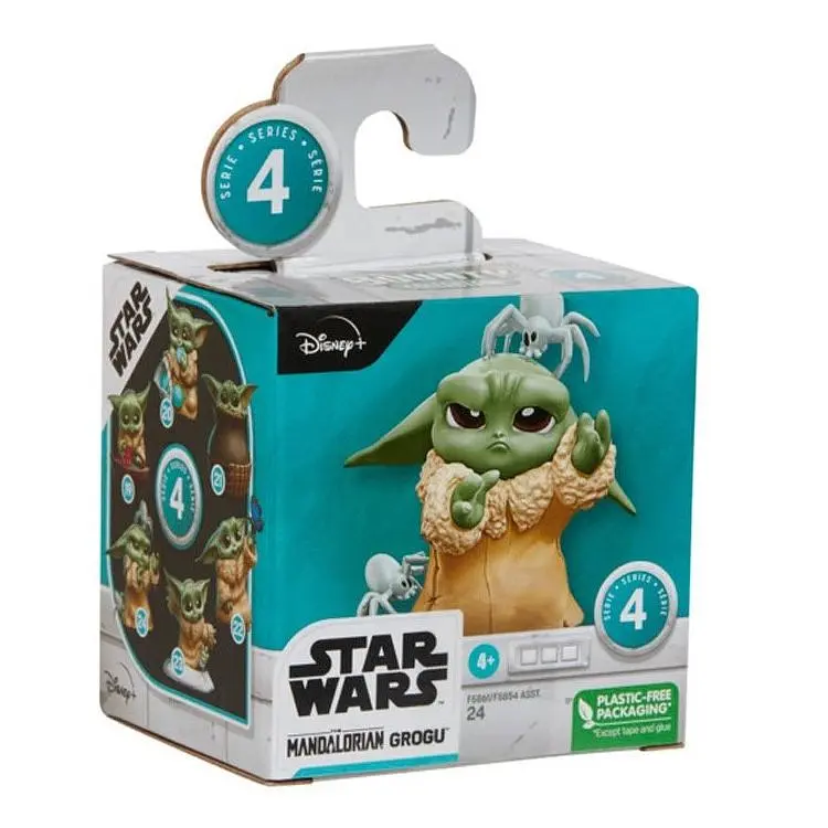 Фігурка Star Wars The Mandalorian Baby Bounties Pesky Spiders Grogu Mini-Figures Yoda Мандалорець Йода 6 см WST SW TM SG Y - фото 3