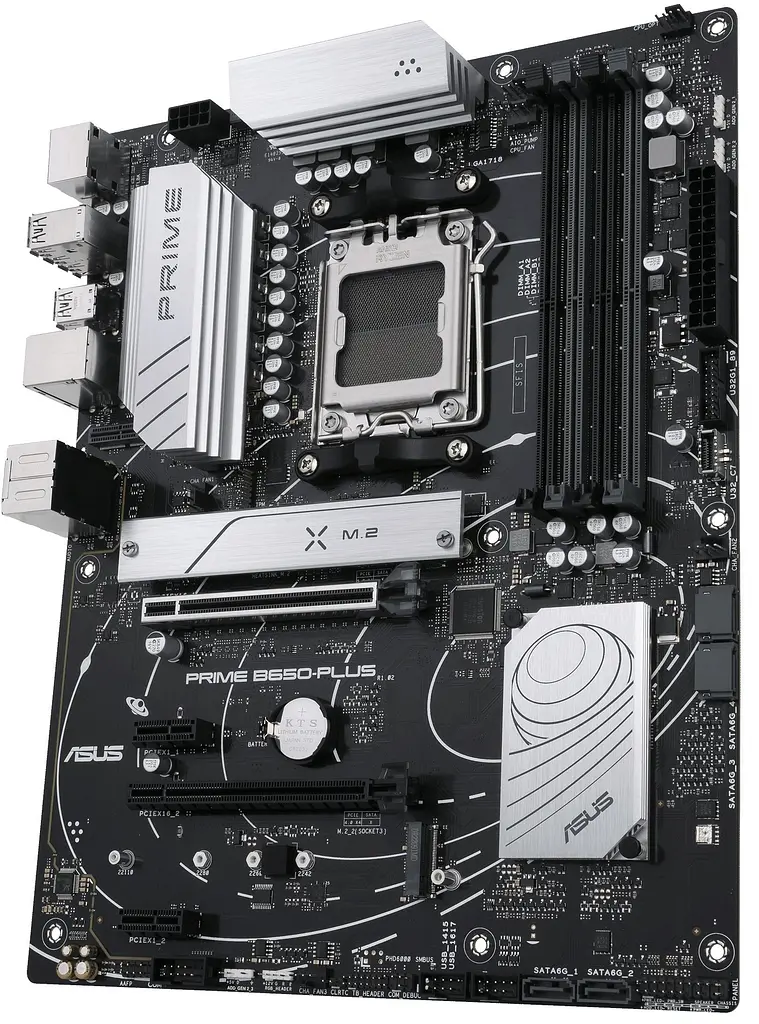 Материнская плата PRIME B650-PLUS sAM5 B650 4xDDR5 M.2 HDMI DP ATX Asus teh0019100 - фото 7