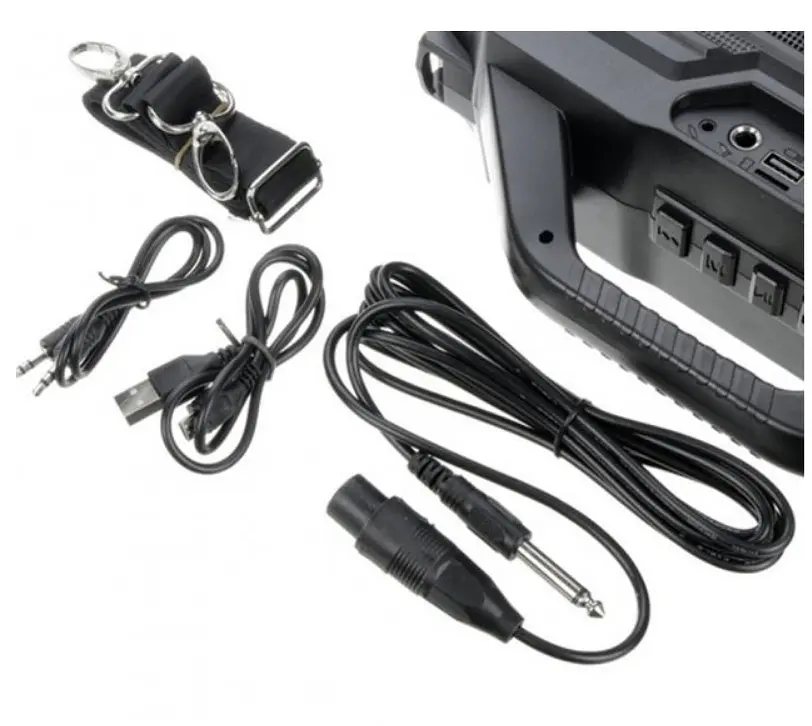 Бездротова Bluetooth колонка XO F32 з мікрофоном, Black - фото 7
