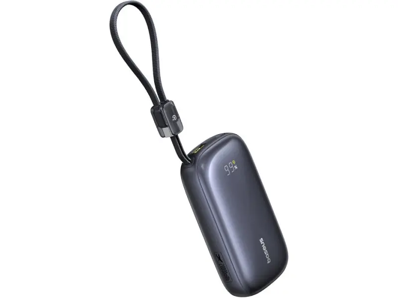 Зовнішній акумулятор (Power Bank) BASEUS EnerFill FC21 Qpow 3 Ultra 20000mAh 22.5W Black (E0027M00) - фото 3