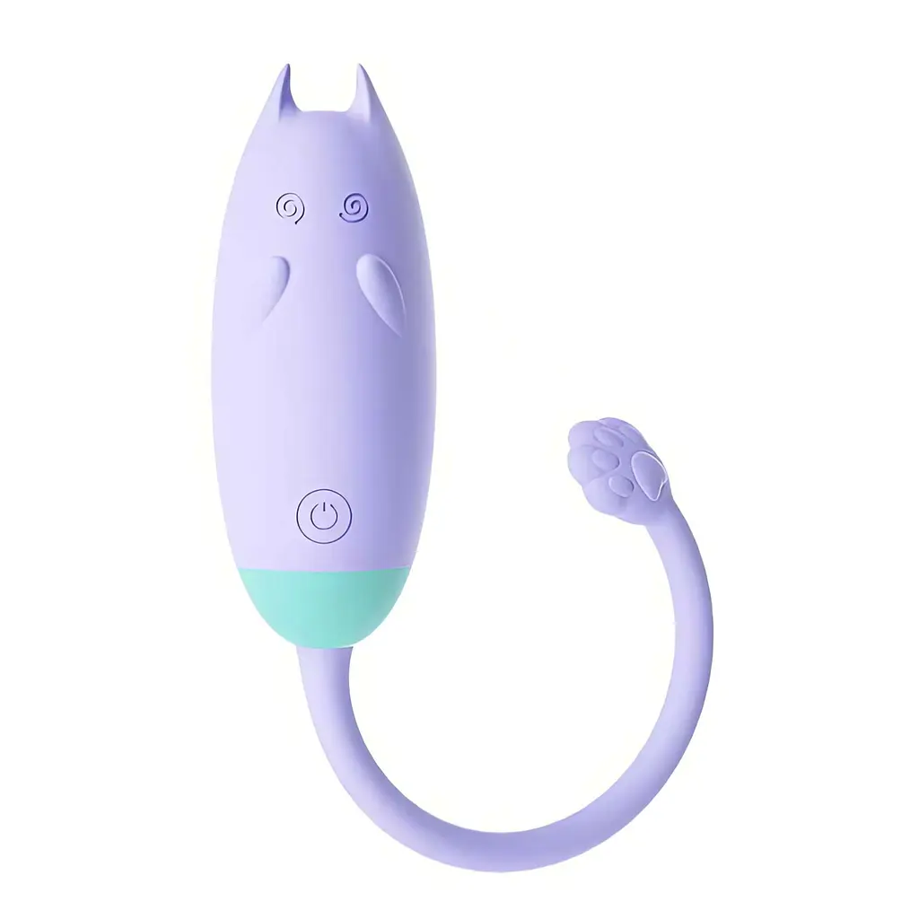 Кліторальний вібратор кішечка Lilo "We Love QiQi" USB (без Д/К) фіолетовий - фото 3