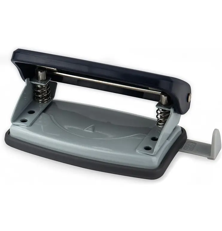 Діркопробивач для паперу Axent Welle-2 з пластиковим верхом 10 аркушів синій (3810-02-A) - фото 3