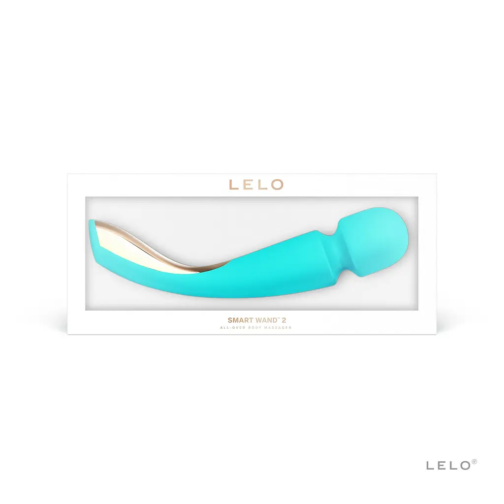 Вібромасажер LELO Smart Wand 2 Medium Ocean Blue - фото 3