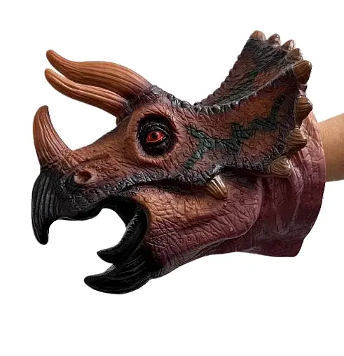 Іграшка-рукавичка Dino Toys Трицератопс великий