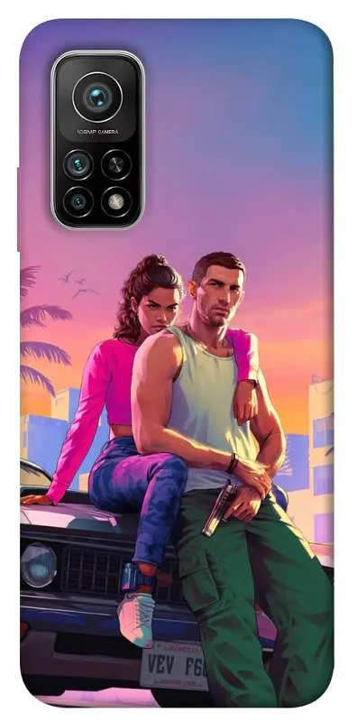 TPU чохол Demsky GTA VI Heroes для Xiaomi Mi 10T