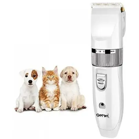 Машинка для стрижки домашніх тварин Gemei GM 634 з керамічними ножами 3 Вт - фото 3
