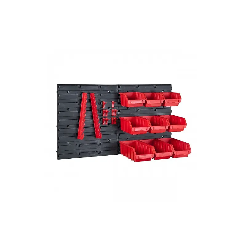 Щит для зберігання інструментів Qbrick SYSTEM Fixing Wall Starter в комплекті зі скриньками 5901238221241