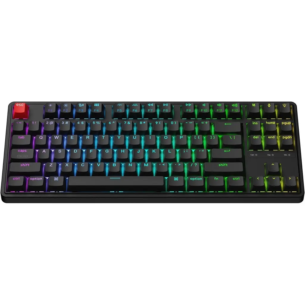 Клавіатура Keychron C3 Pro Brown Switch RGB Black (C3PX-H3-UA) [159771] - фото 2