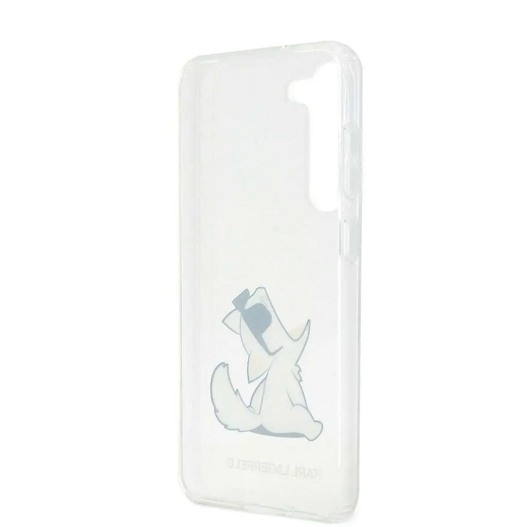 Чехол Karl Lagerfeld PC/TPU Choupette Eat для Samsung Galaxy S23+ Прозрачный - фото 5