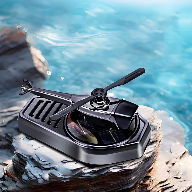 Ароматизатор автомобільний Вертоліт J4 на сонячній батареї - фото 2