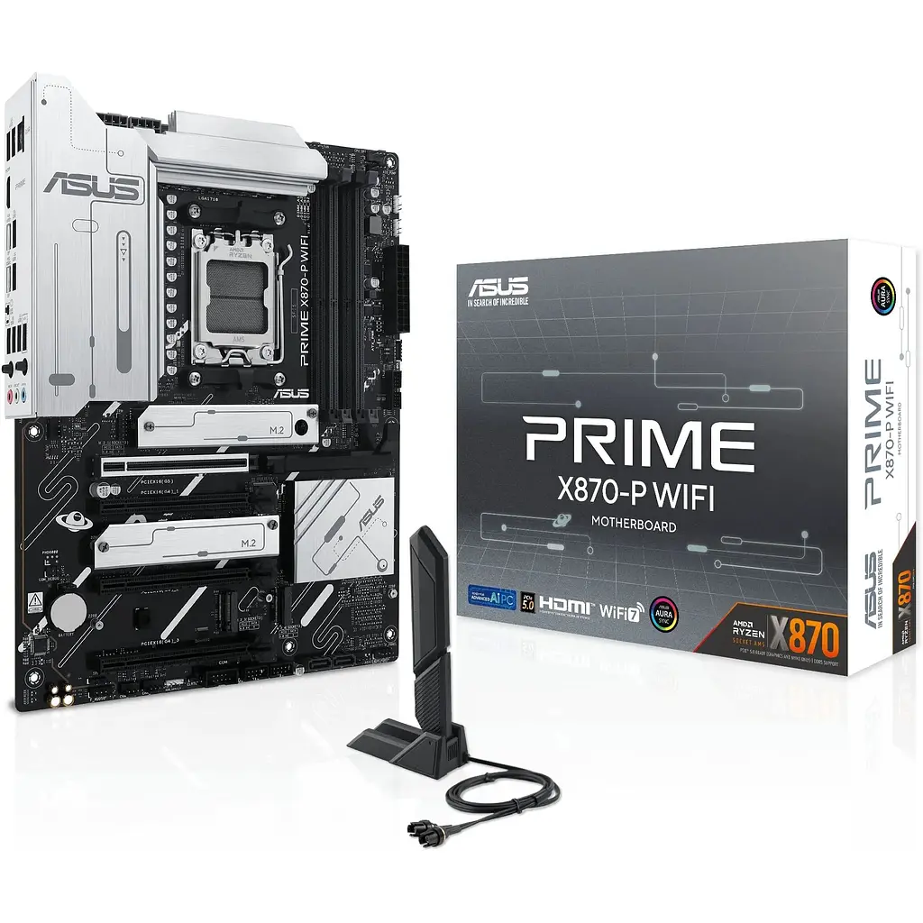 Материнская плата Asus Prime X870 WIFI sAM5 X870 4xDDR5 M.2 HDMI WiFi BT ATX - фото 10