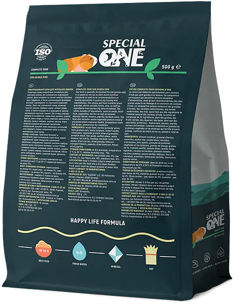 Корм Special One для морських свинок 500 г (PR242118) - фото 2
