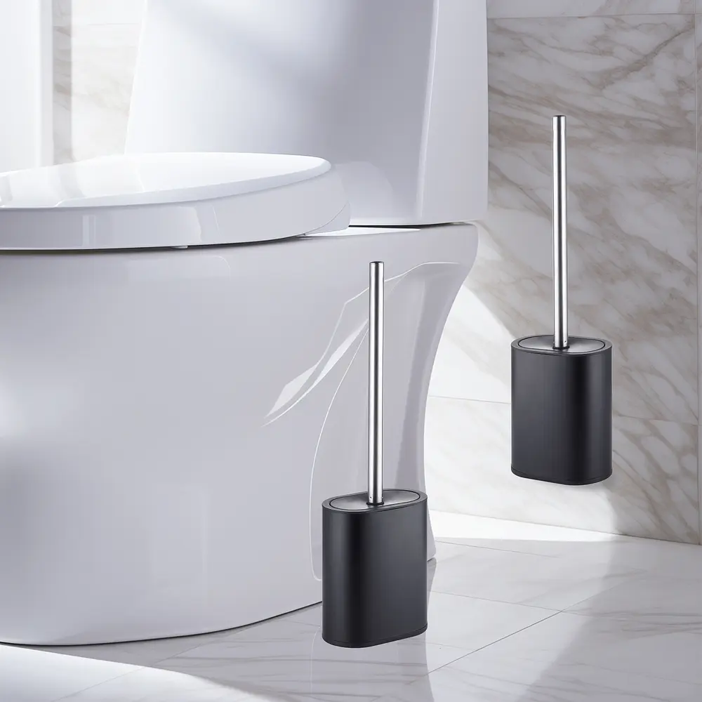Йоржик для унітазу універсальний Mixxus Premium Diverse-TB0101 black MI7065, Чорний матовий - фото 10