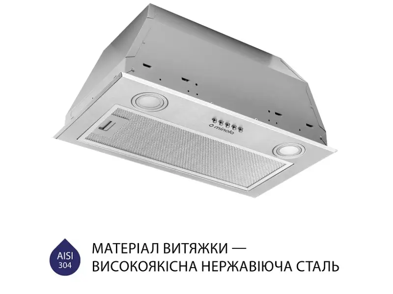 Витяжка Minola HBI 5722 I 1200 LED - фото 2