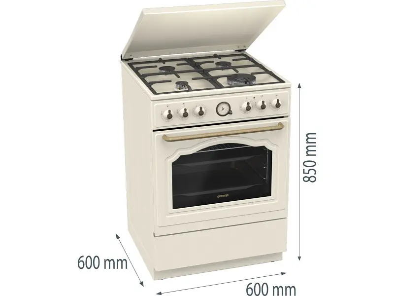 Комбінована плита Gorenje GKS6C71CLI - фото 10