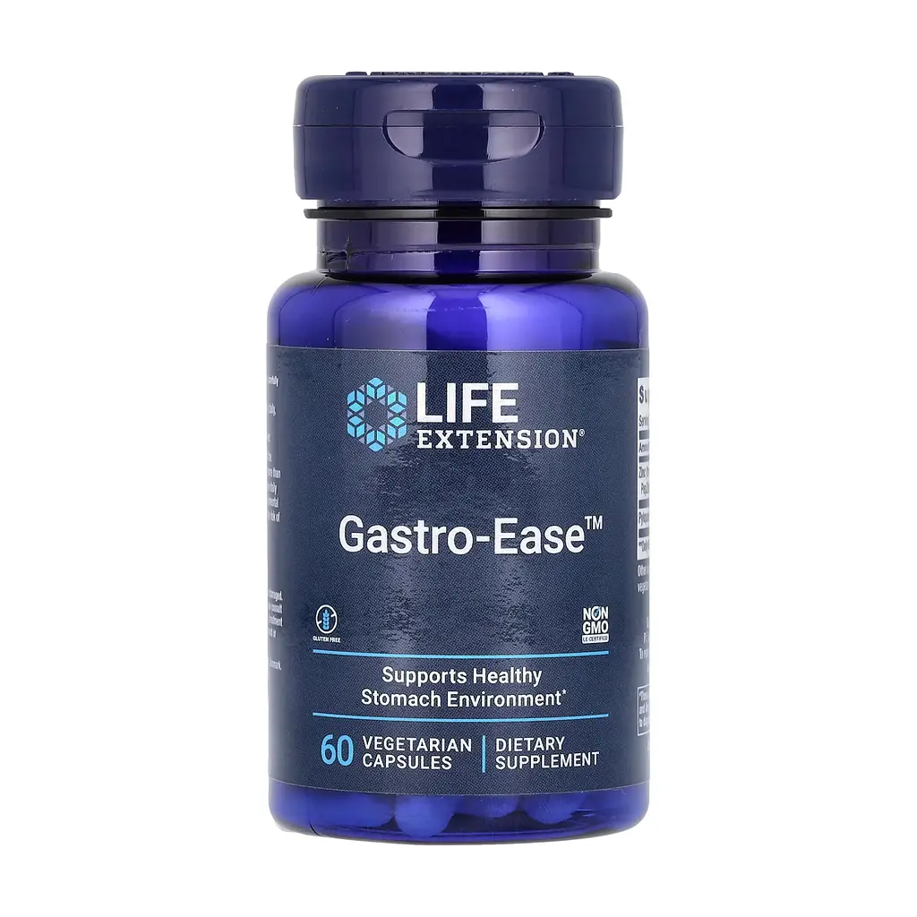 Підтримка нормальної роботи шлунку Gastro-Ease 60 vcaps