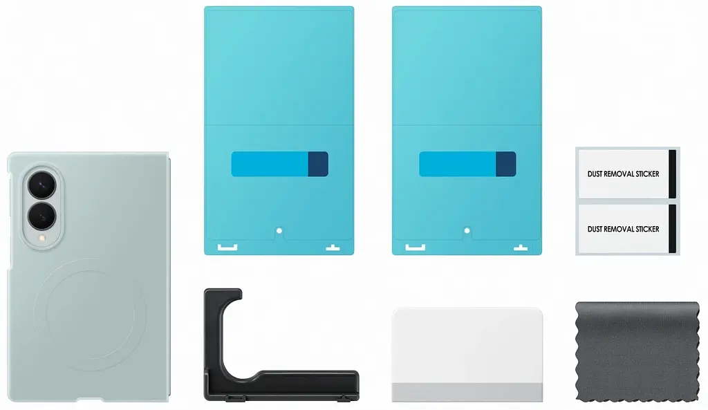 Чохол Samsung Fold 8 Wide Silicone Magnet Case EF-EF971CGEGUA Green (7292262) - фото 5