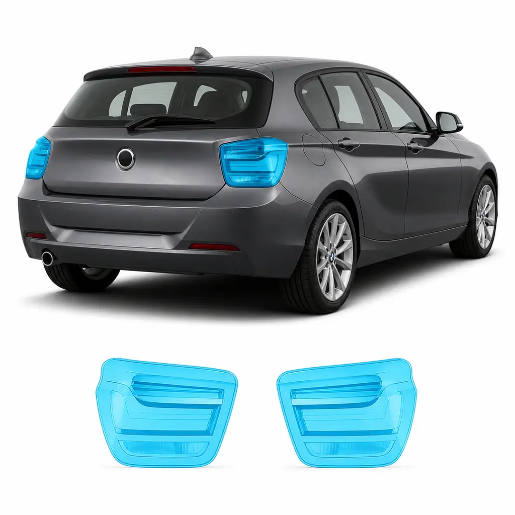 Антигравійна захисна бронеплівка за лекалами для BMW 1 Series F20 2011-2015 - задні ліхтарі стопи