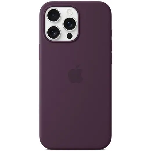 Силіконовий чохол CasePro Silicone Case з MagSafe Plum для iPhone 16 Pro Max - фото 2