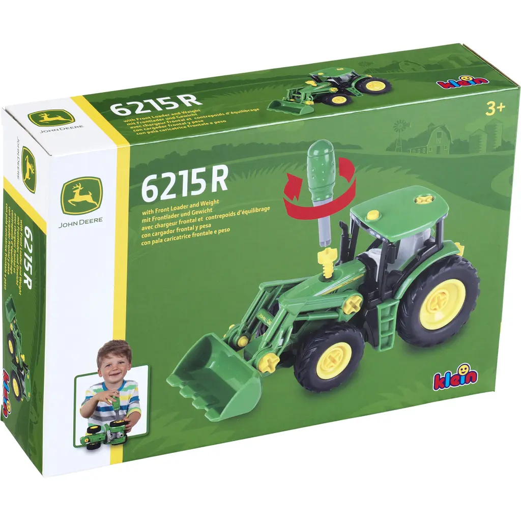 Игрушечный трактор-погрузчик Klein John Deere 1:24 (3903) - фото 7