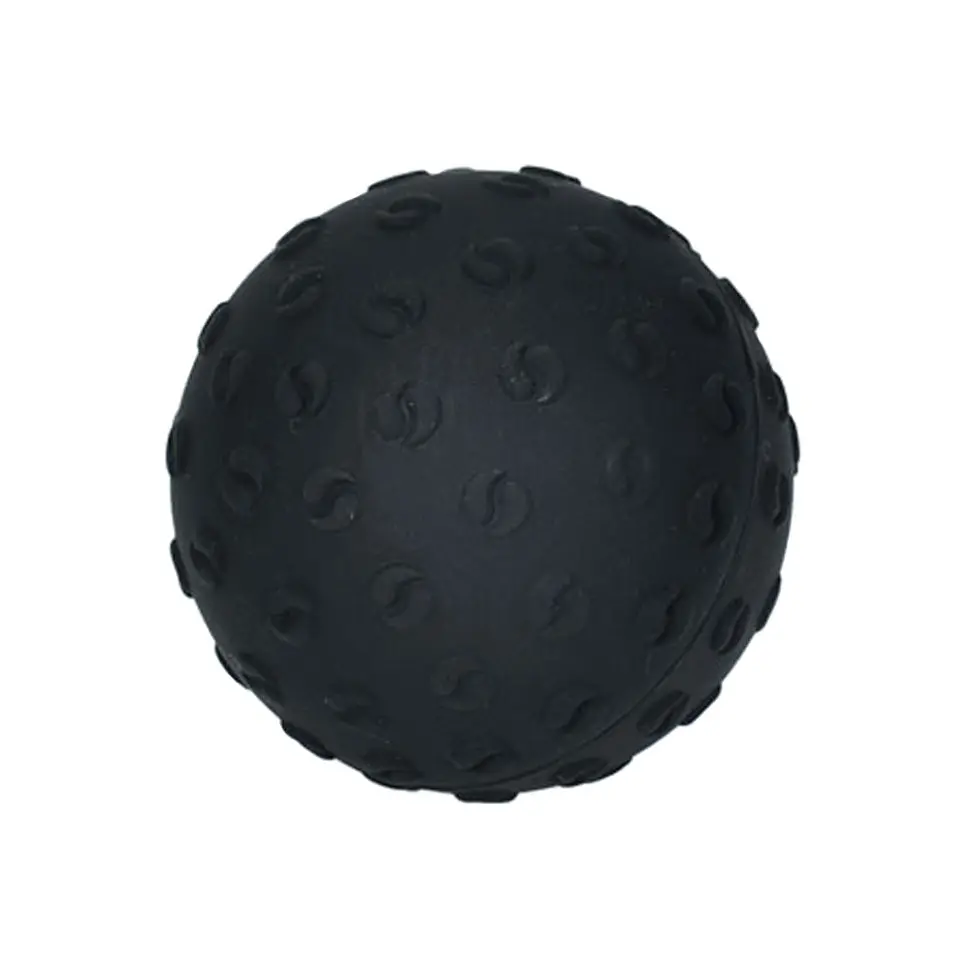 М'яч масажний текстурний MS 4812(Black) діаметр 6 см, стрибун, 145 грам