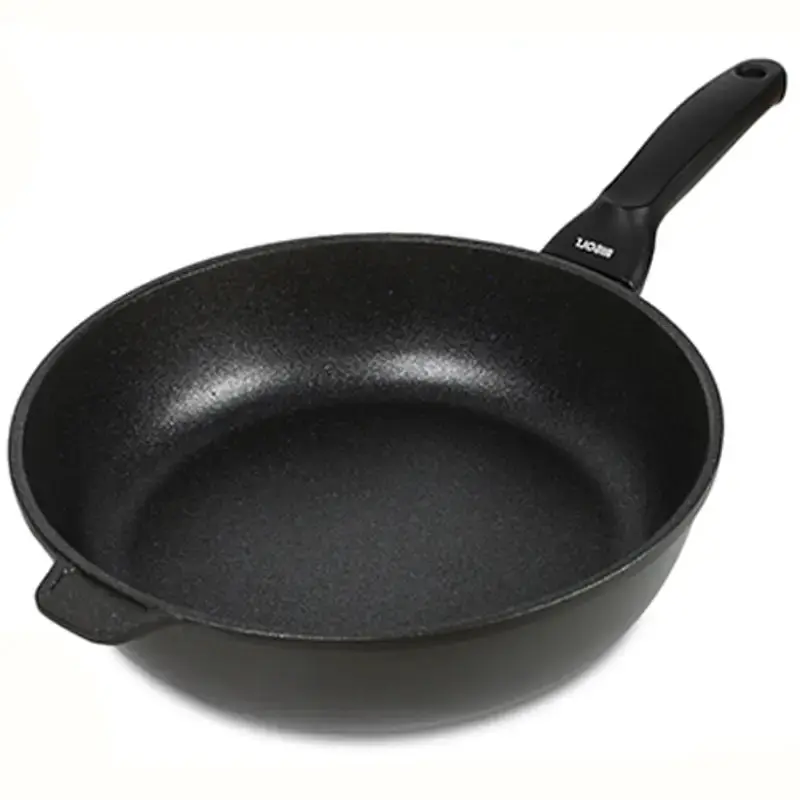 Сотейник Risoli Black Plus без кришки 24 см (00104BP/24PN)