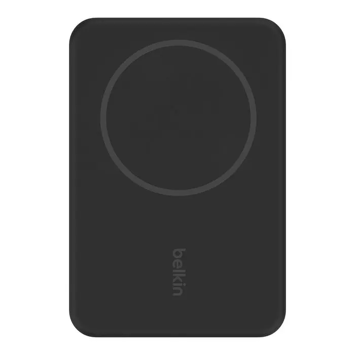 Портативний акумулятор із бездротовою зарядкою Power Bank Belkin Magnetic 5000 Black - фото 3