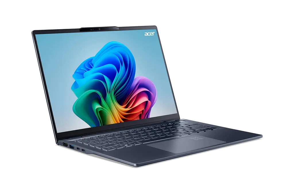 Ноутбук Acer Swift 14 AI SF14-51 14' 2.8K OLED, Intel U7-258V, 32GB, F1TB, UMA, Win11, синій (NX.J2KEU.003) - фото 2