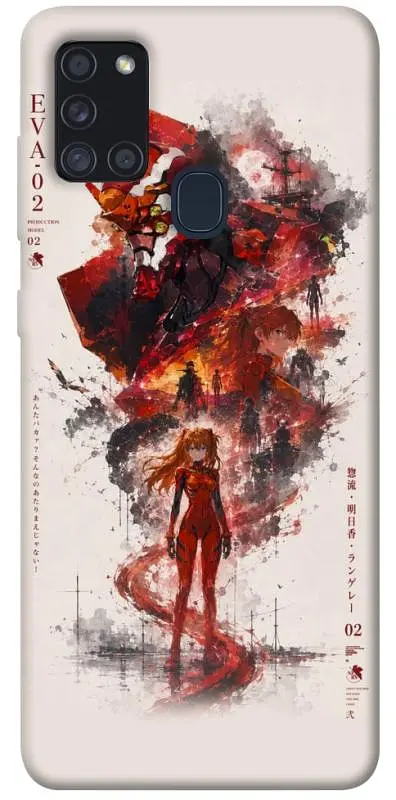 TPU чохол Demsky Red eclipse для Samsung Galaxy A21s