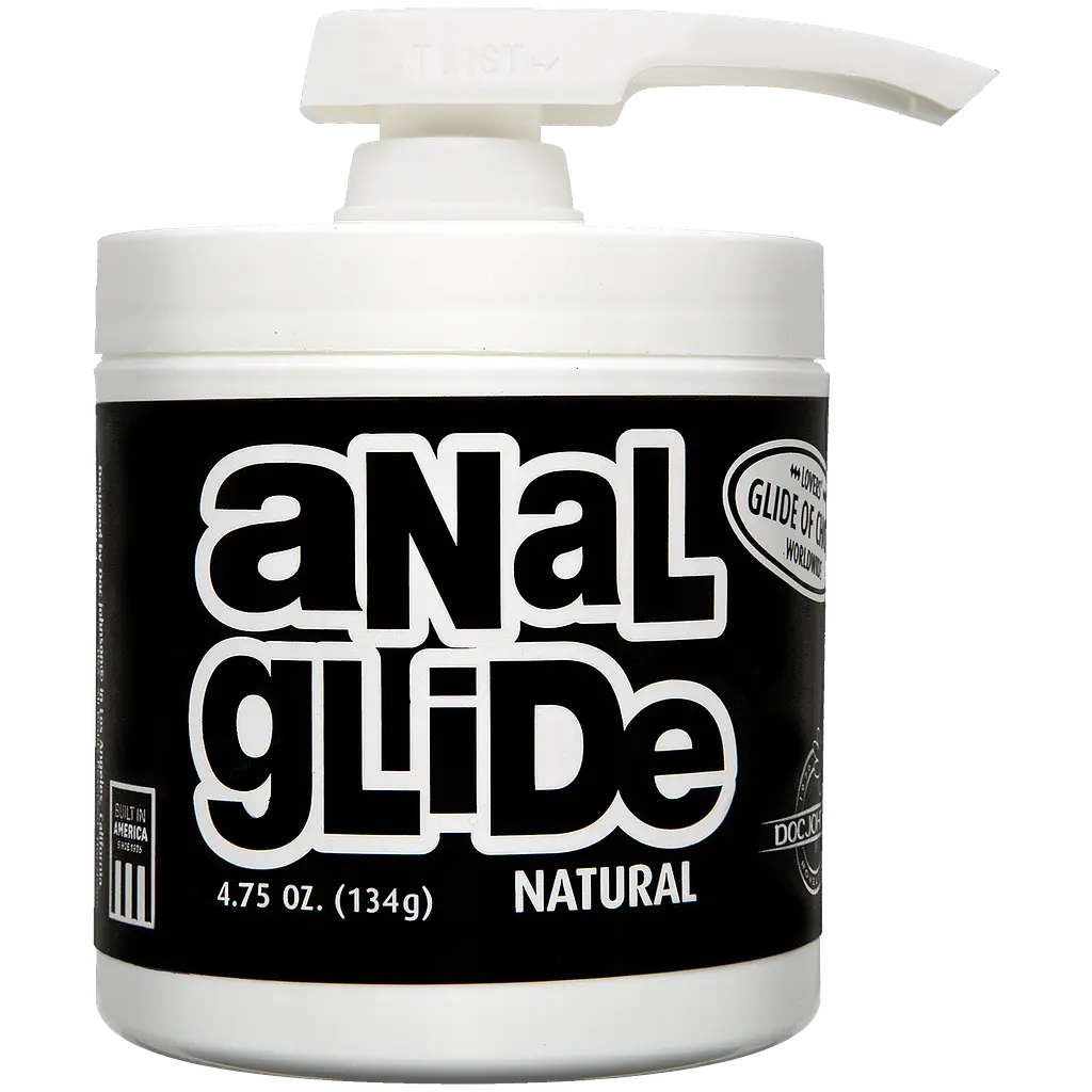 Анальний лубрикант Doc Johnson Anal Glide Natural - на олійній основі, 134 гр