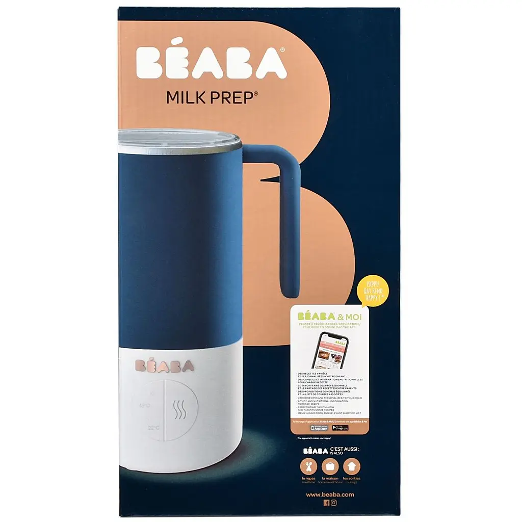 Міксер-підігрівач напоїв для дітей Beaba Milk Prep синій (911693) - фото 12