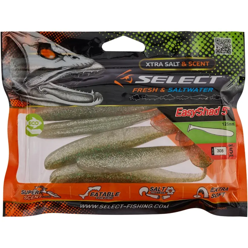 Силікон Select Easy Shad 5" #308 (5 шт/уп) - фото 2