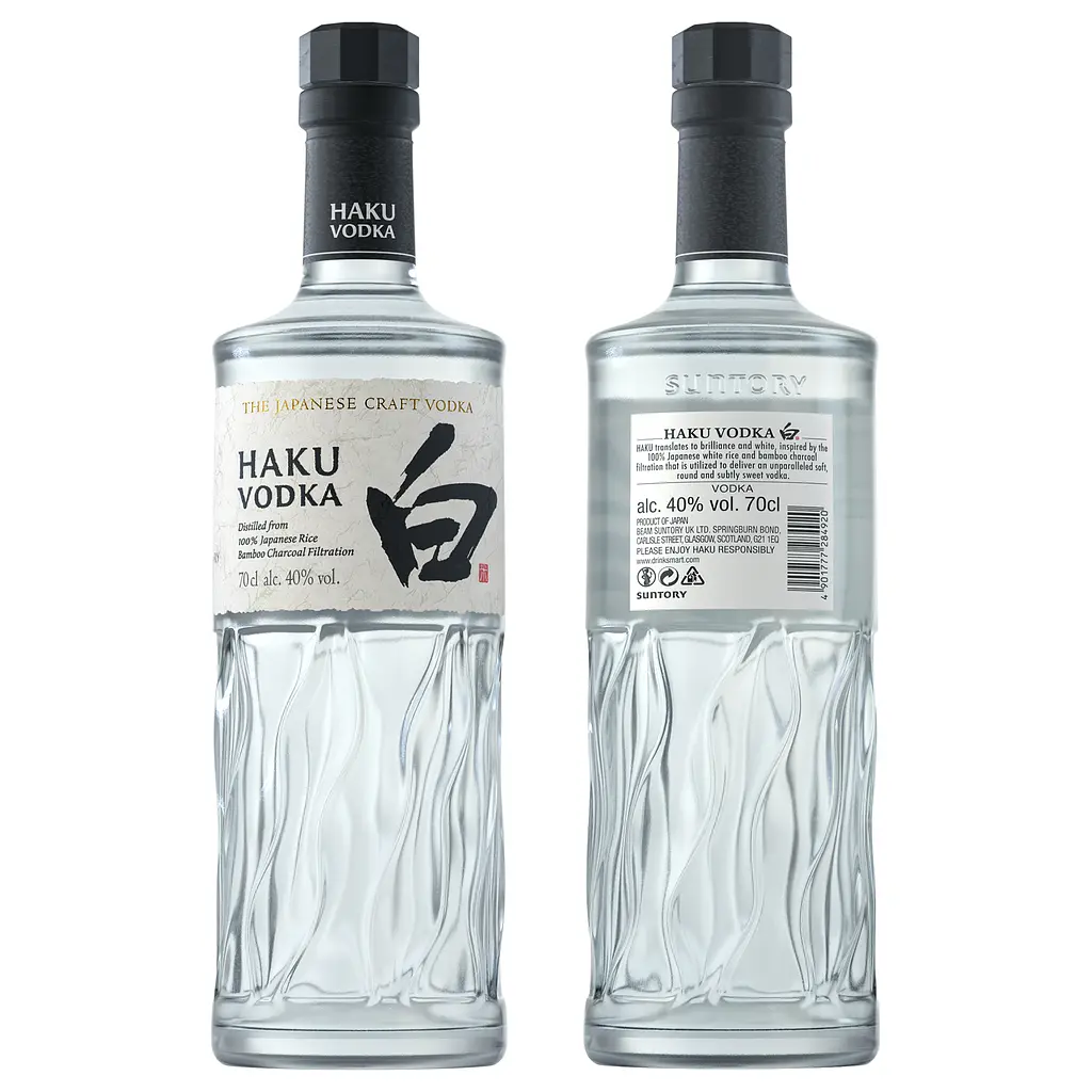 Горілка  Suntory Haku 40% 0.7 - фото 4