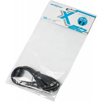 Кабель для принтера Maxxter USB 2.0 AM/BM 1.0m (UF-AMBM-1M) - фото 2
