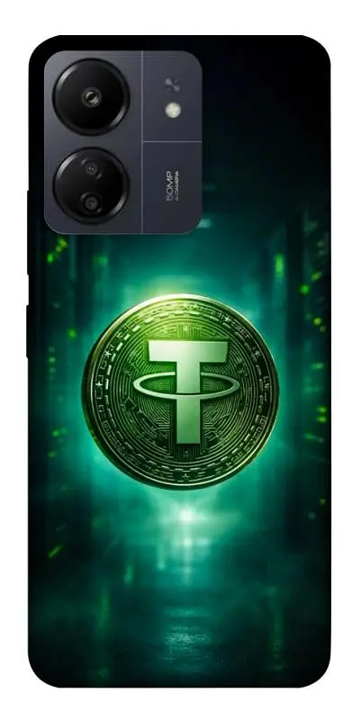 TPU чохол Demsky Usdt для Xiaomi Redmi 13C