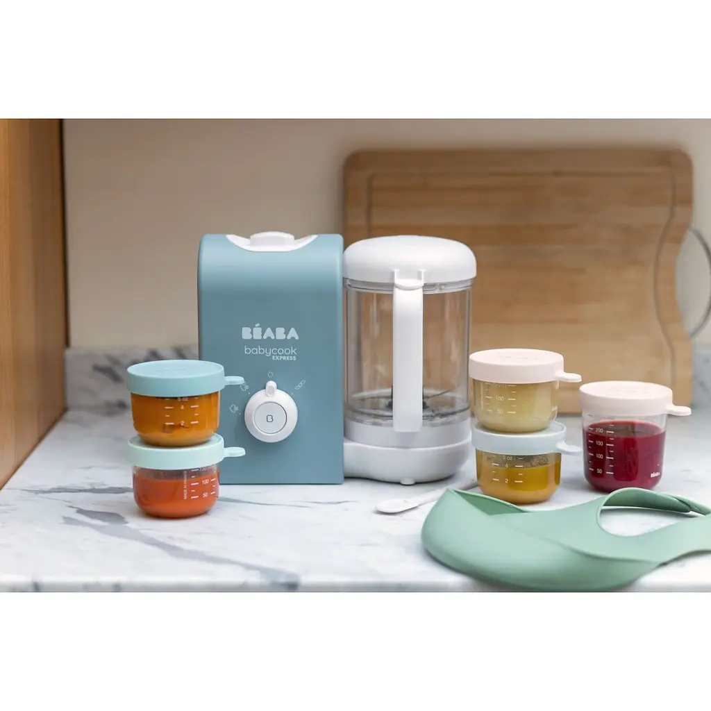 Пароварка-блендер Beaba Babycook Express Blue (916303) - фото 10