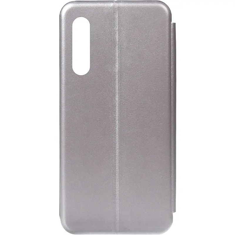 Чехол-книжка Toto Book Rounded Leather Case Xiaomi Mi 9 Gray - фото 1