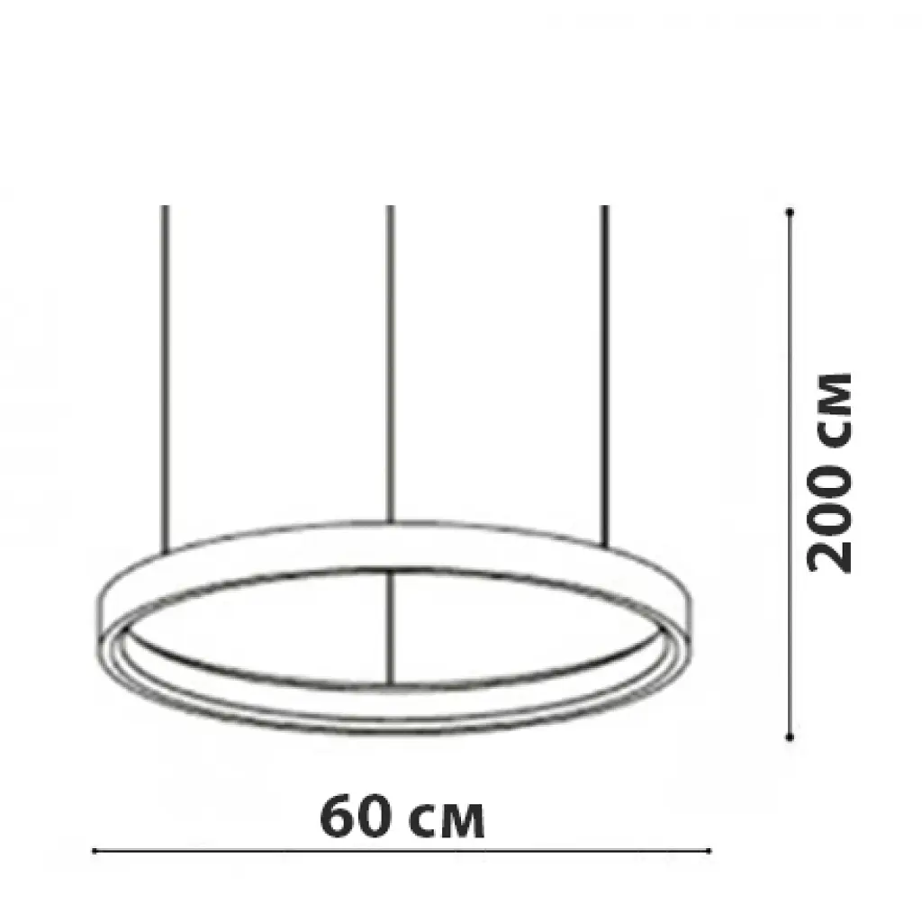 Подвесная люстра Friendlylight Viola 600 GDG FL5171 - фото 4