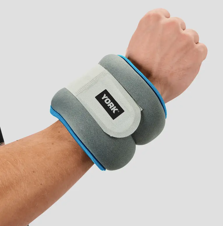 Обважнювачі York Fitness Soft для рук і ніг 2х2кг сірий - фото 3