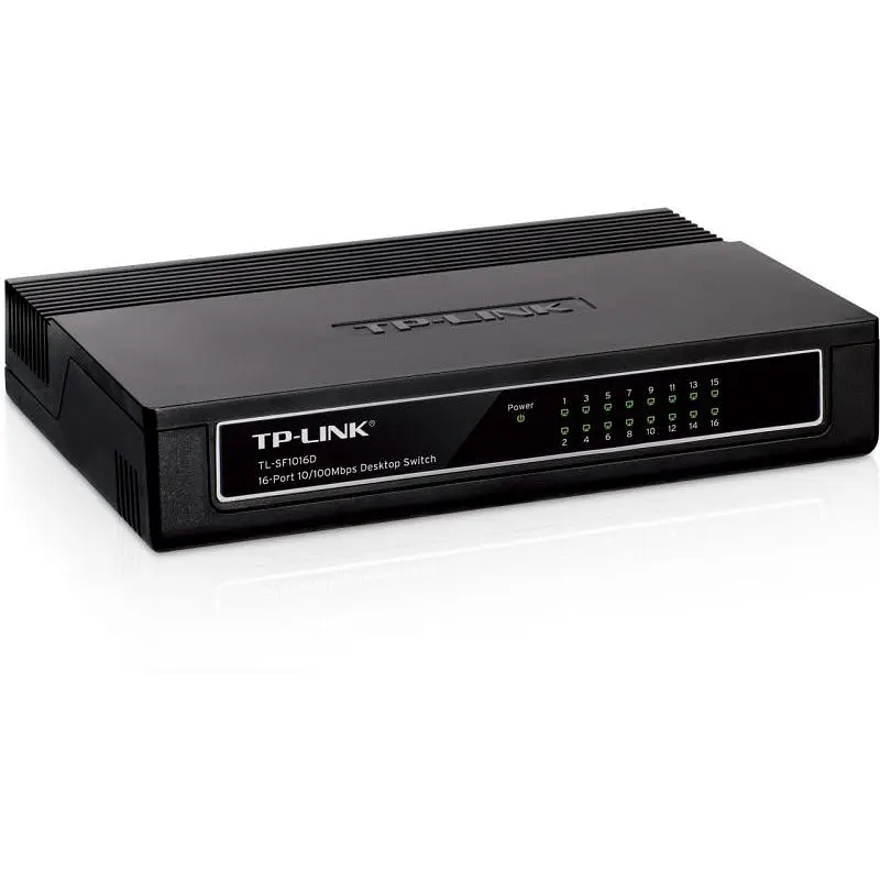 Комутатор TP-Link TL-SF1016D некерований настільний комутатор - фото 3
