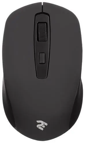 Миша 2E MF211, чорний, бездротова, оптична, 800/1200/1600 dpi, 4 кнопки, до 10 м, USB, 2хААА (2E-MF211WB)