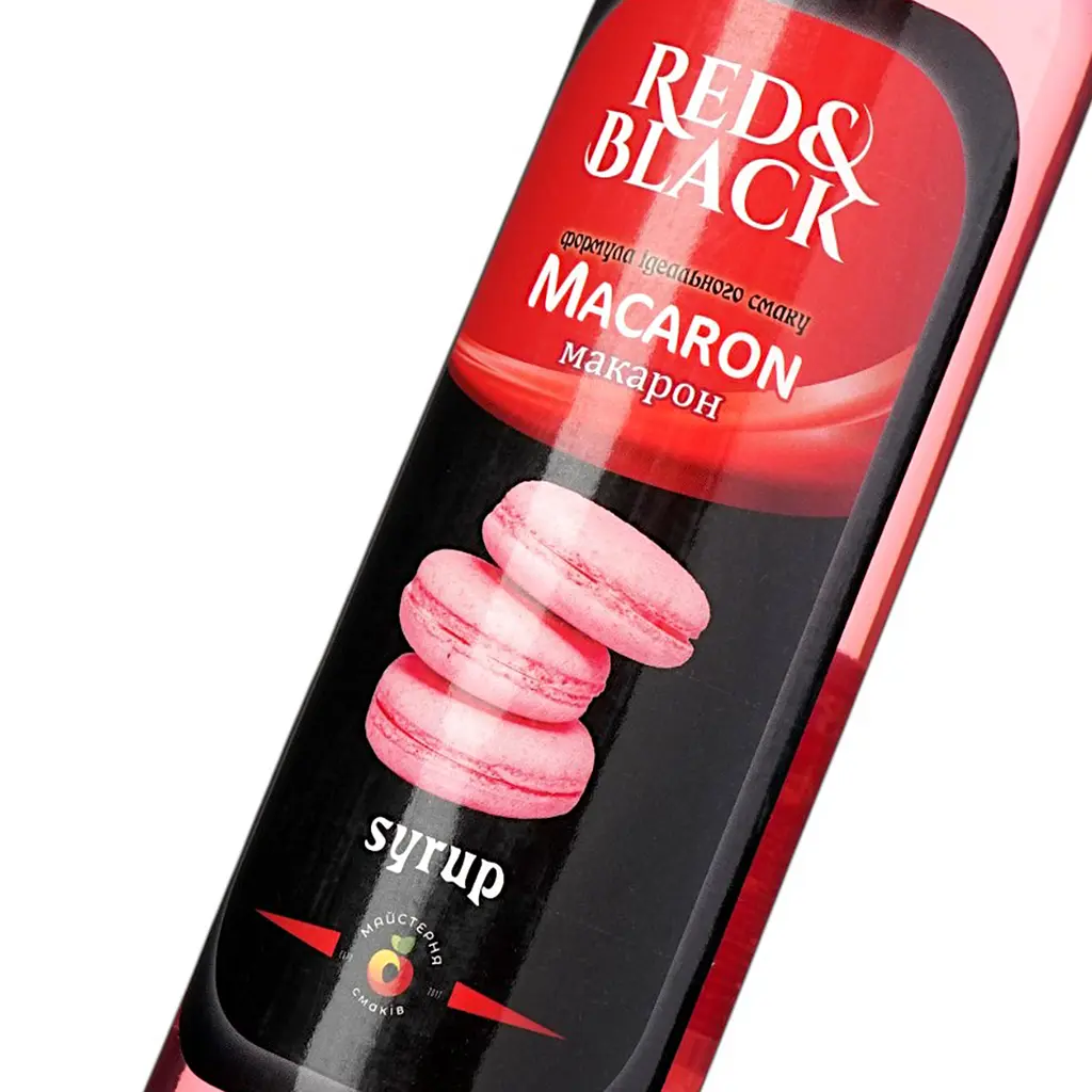 Сироп Red&Black Макарон 0,7 л - фото 5