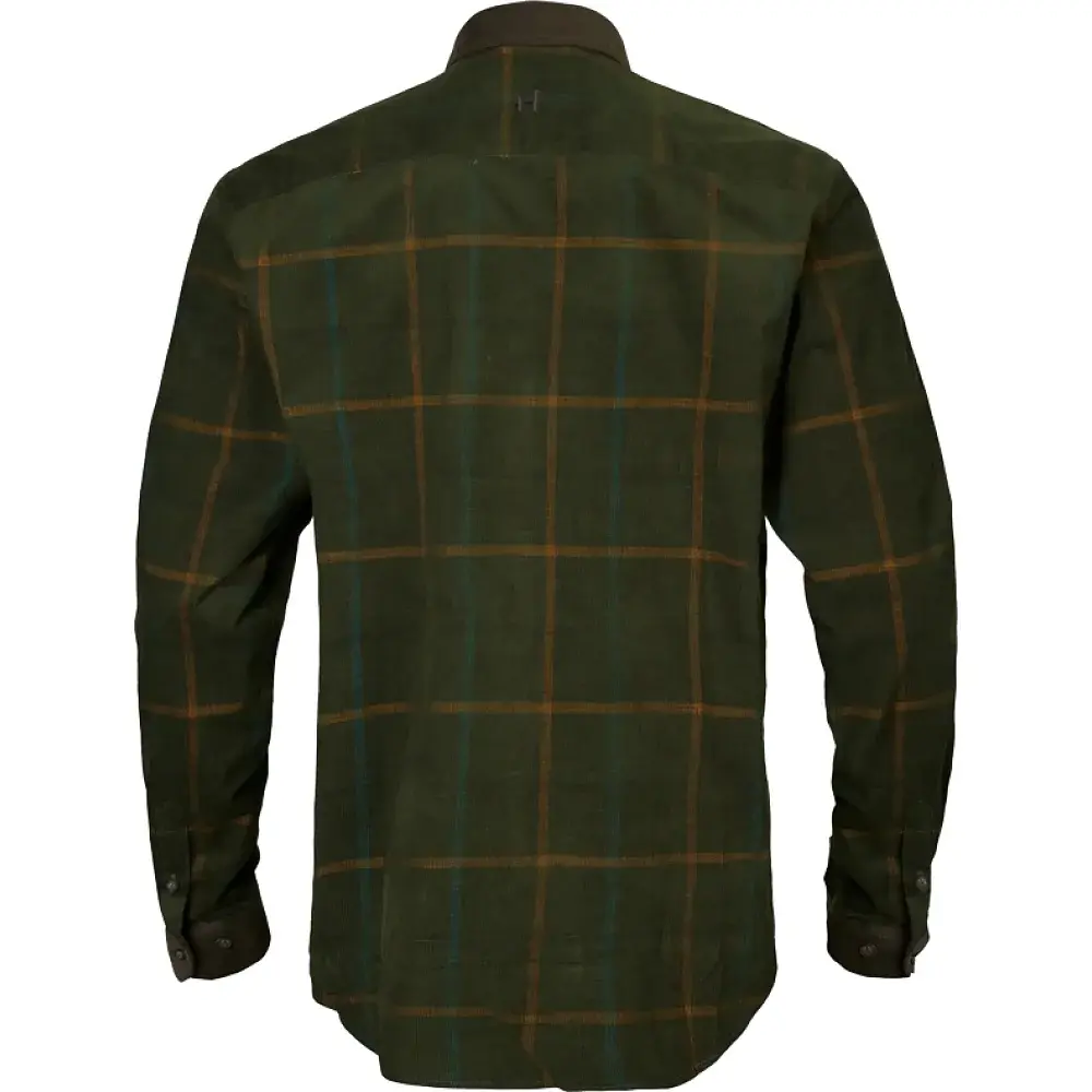 Рубашка Harkila Kaldfjord corduroy check shirt L Willow green - фото 2