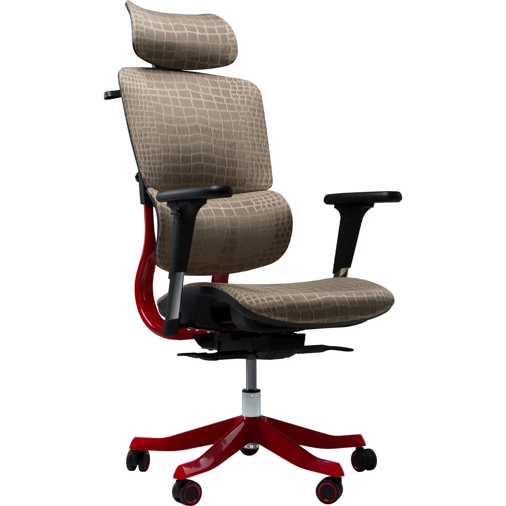 Геймерское кресло GT Racer X-626 Gray/Red [122618] - фото 2