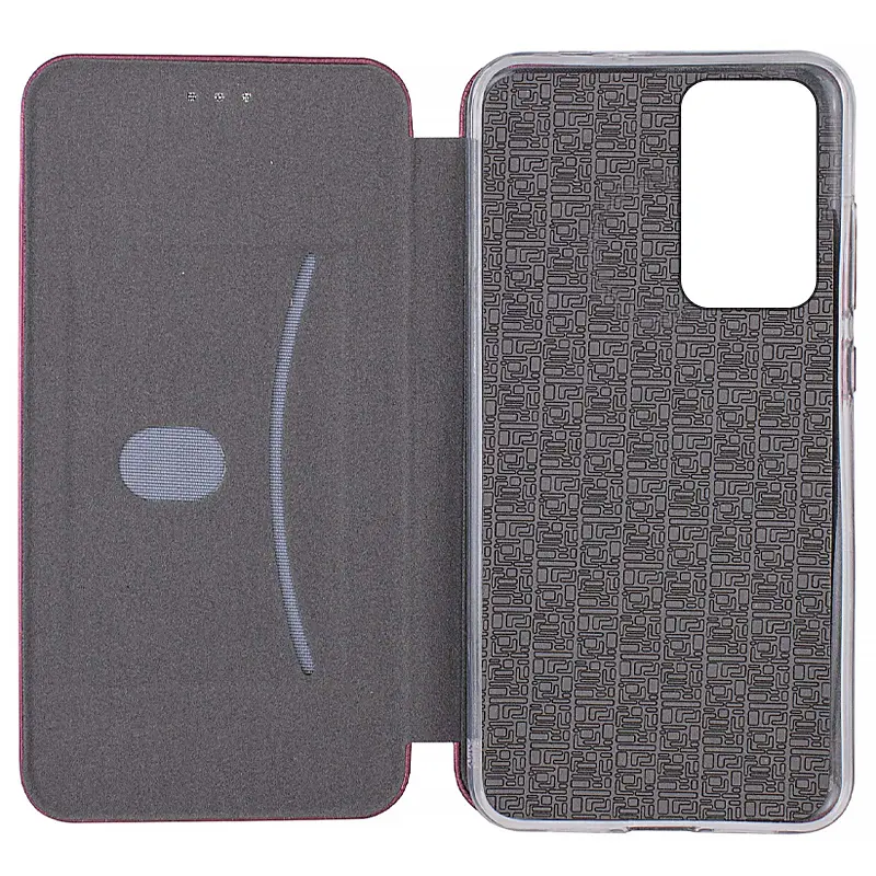 Кожаный чехол-книжка Epik Classy для Samsung Galaxy A27 Бордовый - фото 3